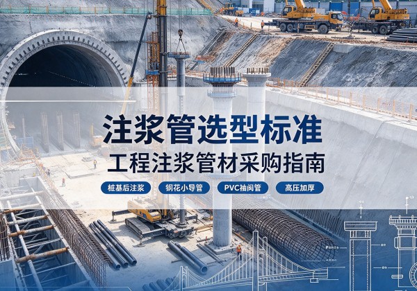灌南注浆管选型标准